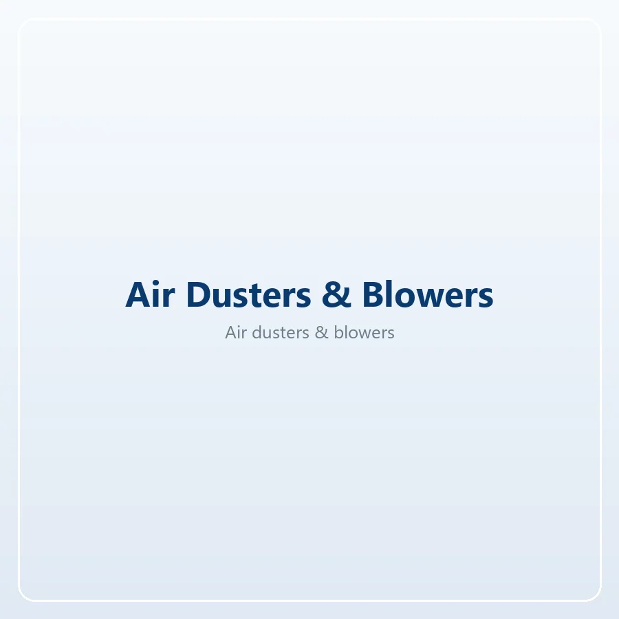 Turbine air dusters and blowers from 90,000 to 140,000 RPM