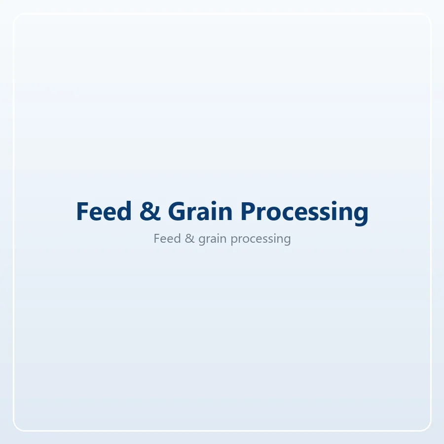 Feed hammer mills, mixers and grain processing machinery