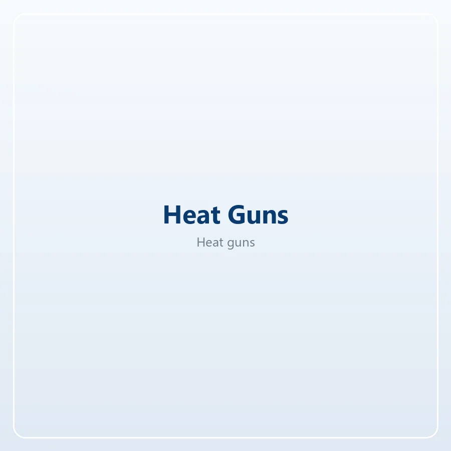 Cordless 365 W heat guns with adjustable temperature
