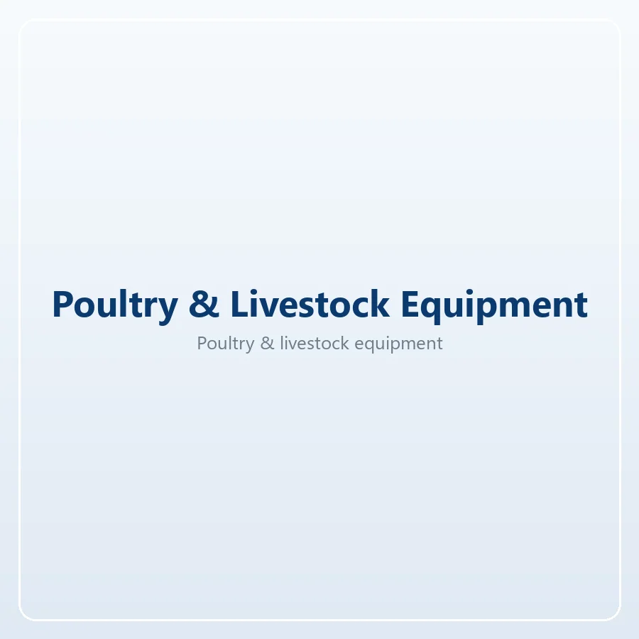 Egg incubators, pluckers and poultry rearing equipment