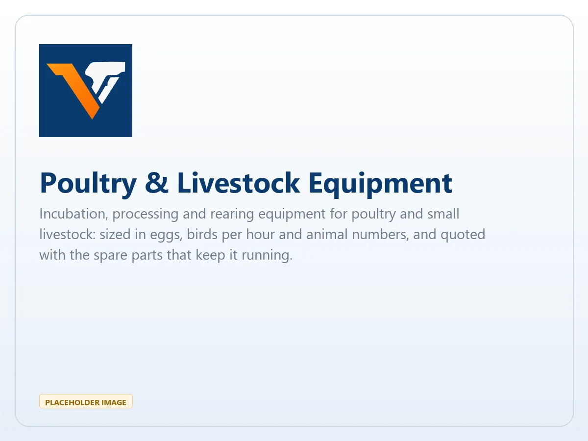 Poultry & Livestock Equipment — Poultry & livestock equipment range from Vorton Tools